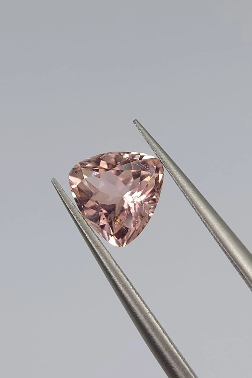 1.4ct Natural Tourmaline Triangular Cut From Afghanistan — view 5